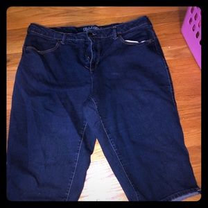 Faded Glory Capri Jeans